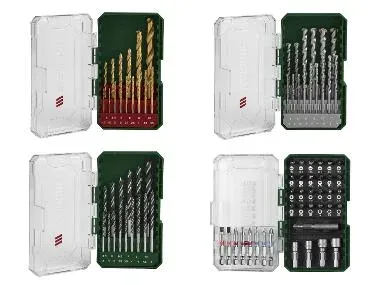 PARKSIDE® Juego de brocas helicoidales HSS, para piedra, madera y puntas de destornillador