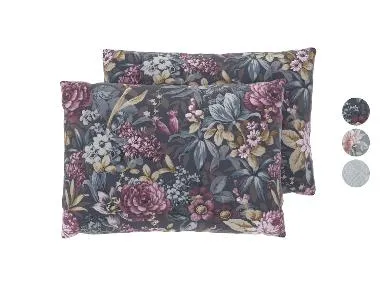 LIVARNO® Fundas de almohada 50 x 75 cm
