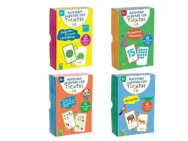 Tarjetas de aprendizaje divertidas para niños
