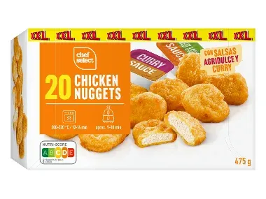 chef select Nuggets de pollo
