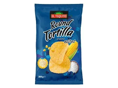 Snacks tortillas nachos salados