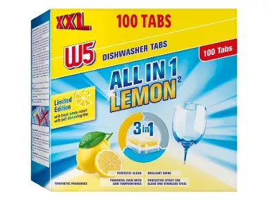 W5 Pastillas para lavavajillas