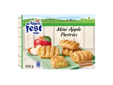 Mini hojaldres rellenos