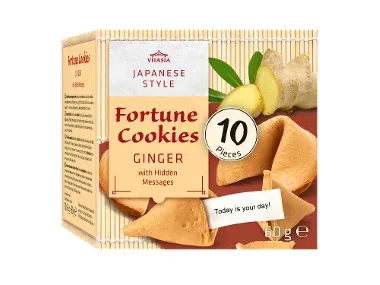 Galletas de la suerte con jengibre