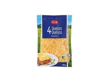 4 quesos rallado