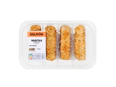 Varitas de salmón