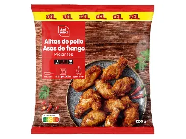 Alitas de pollo congeladas