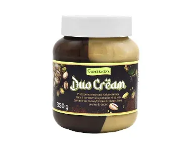 --- Crema dúo pistacho y chocolate negro
