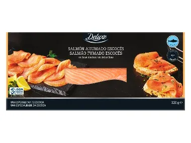 DELUXE Salmón ahumado escocés
