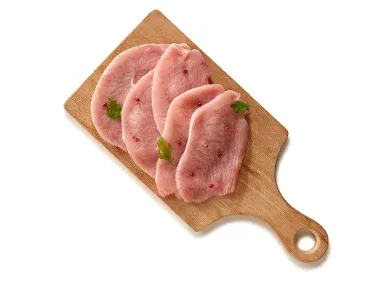 Pechuga fileteada de pavo