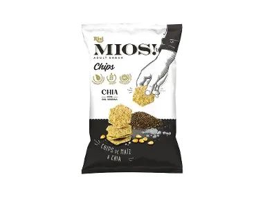 Chips de maíz y chía