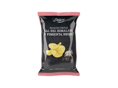 DELUXE Patatas fritas sal de Himalaya y pimienta negra