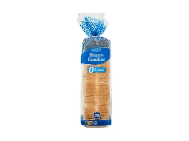 Pan de molde blanco