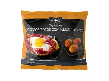 DELUXE Caprichos de huevos rotos con jamón