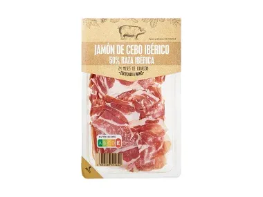 - Jamón de cebo ibérico 50%