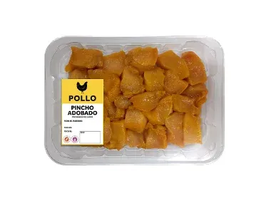 - Pinchos de pollo adobados