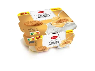 MILBONA Natillas con galleta