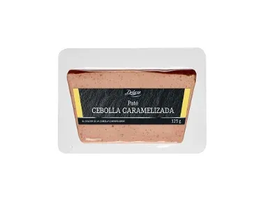 DELUXE Paté con cebolla caramelizada