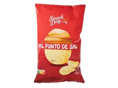 Patatas al punto de sal