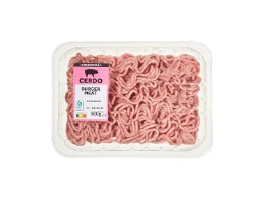 Burger meat de cerdo