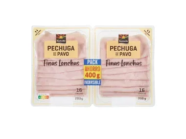 Pechuga de pavo finas lonchas