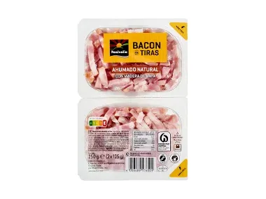 Bacon en tiras ahumado natural