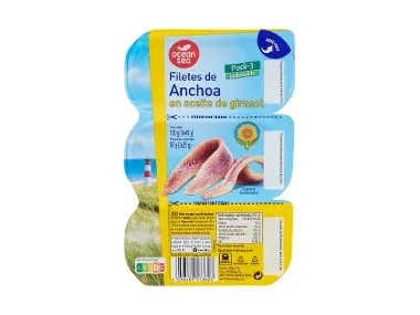 Ocean Sea Anchoas en aceite de girasol
