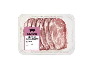Filete de cabeza de lomo de cerdo