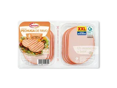 Pechuga de pavo cocido