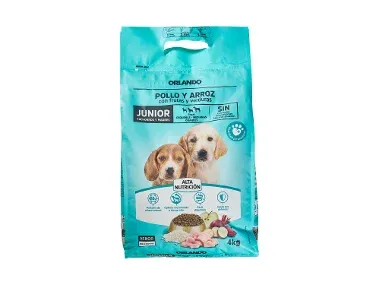 Croquetas perro con pollo y arroz