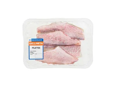 - Filetes de gallineta nórdica