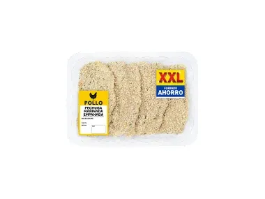 Pechuga de pollo empanada