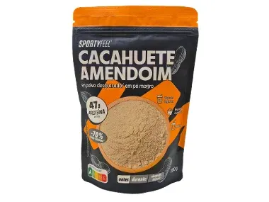 Cacahuete en polvo alto en proteína