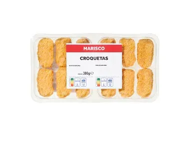 - Croquetas de marisco