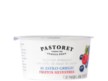 Yogur griego frutos silvestre