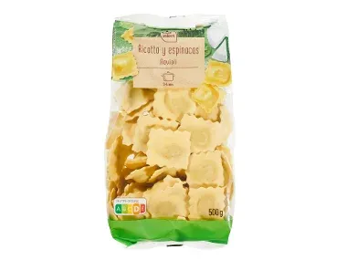 chef select Ravioli ricotta y espinacas