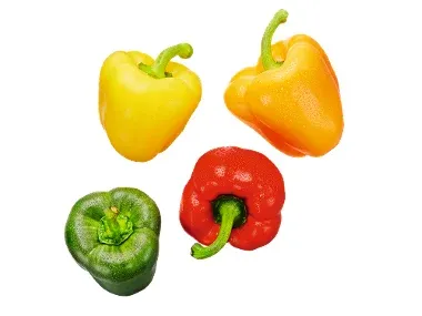 Pimiento tricolor