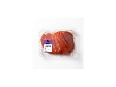 Pechuga de pavo fileteada