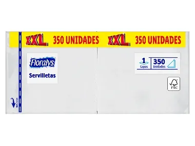FLORALYS Servilletas 1 capa XXL