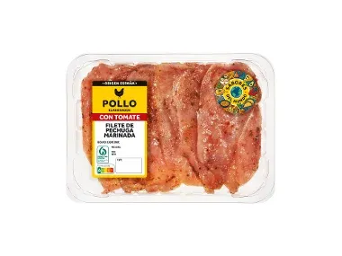 Realvalle Filete de pechuga de pollo tomate