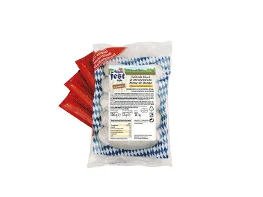 Alpenfest Salchicha blanca típica Baviera