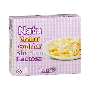 Nata ligera para cocinar sin lactosa Hacendado