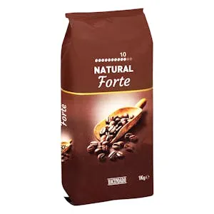 Café en grano fuerte Hacendado