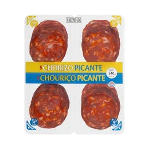 Chorizo picante extra Hacendado lonchas