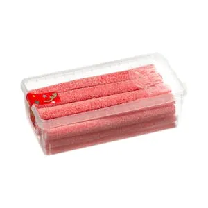 Golosinas tubos pica Hacendado sabor fresa y nata