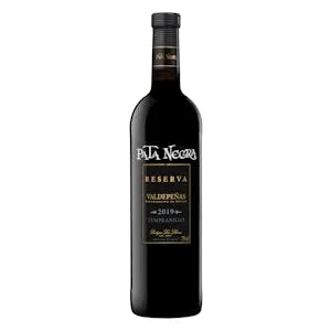 Vino tinto tempranillo reserva Pata Negra DO Valdepeñas