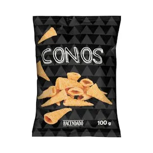 Conos sabor bacón y queso Hacendado