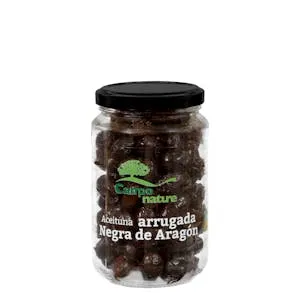 Aceitunas negras arrugadas de Aragón Campo Nature