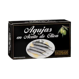Agujas en aceite de oliva Hacendado