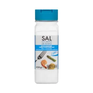 Sal 60% menos de sodio Hacendado